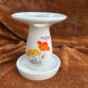 Vintage Porcelain Toothbrush Holder